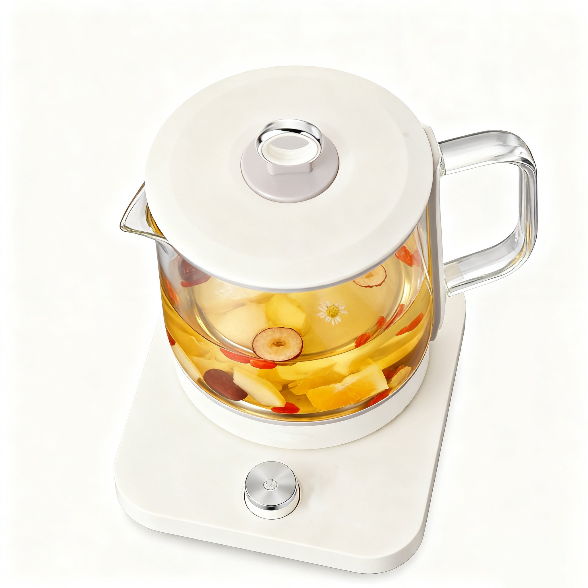 温度調整機能付き電気ケトルの操作パネル