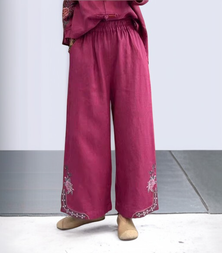 リラックスフィットカジュアルパンツ全身コーデ