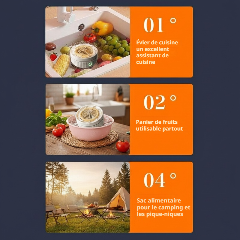 Machine de nettoyage innovante pour cuisine saine