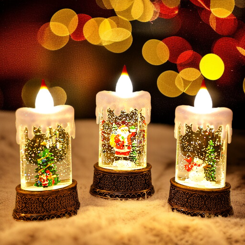 크리스마스 캔들 조명