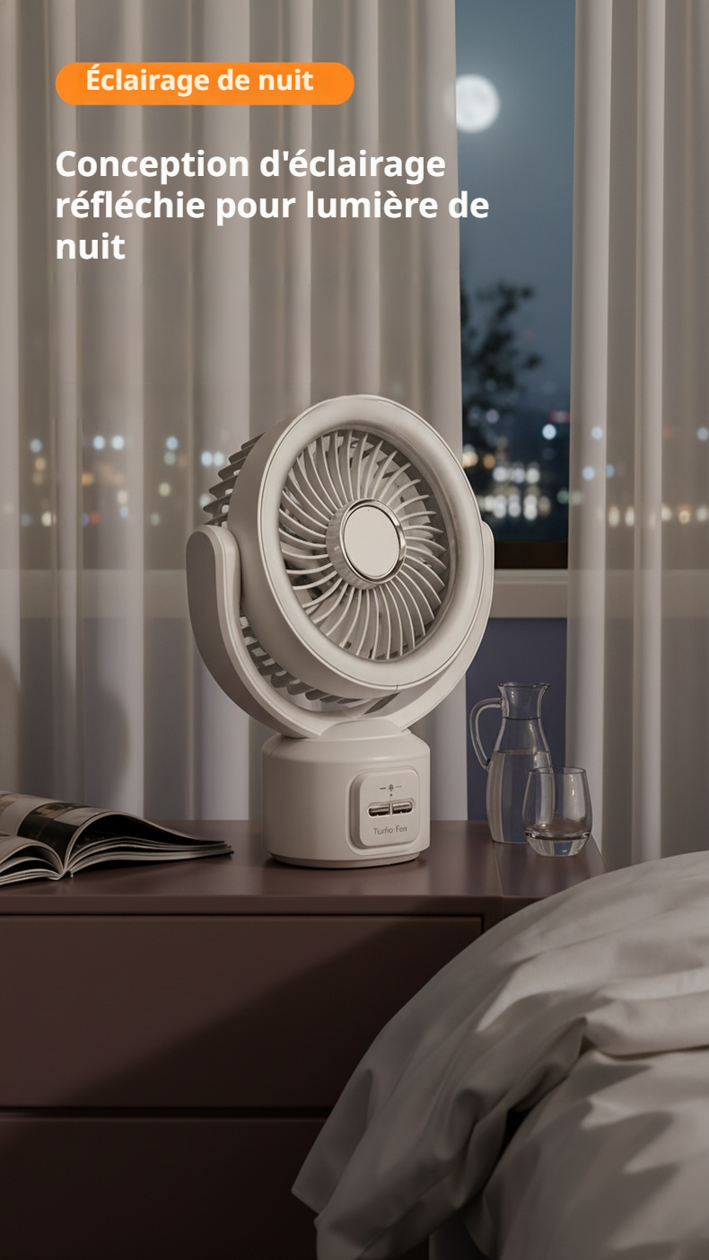 Ventilateur de plafond Lemiburg 2026 avec port USB