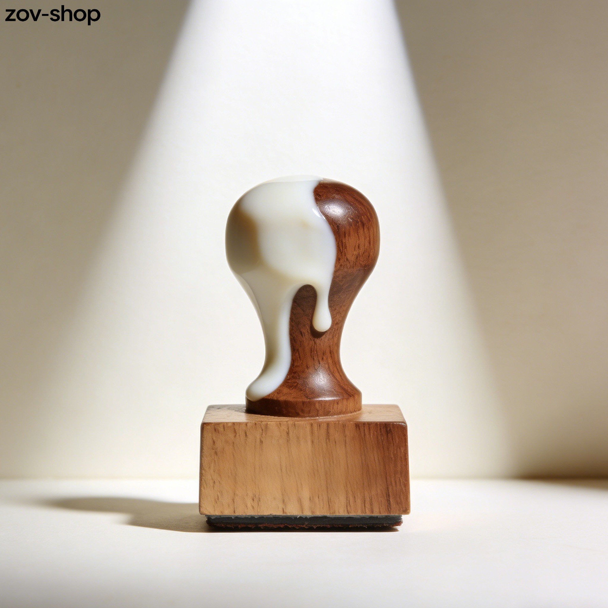 빈티지 나무 도장 (5개 세트)