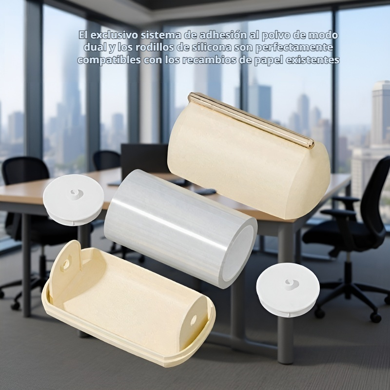  Rodillo adhesivo portátil para eliminar pelos del hogar