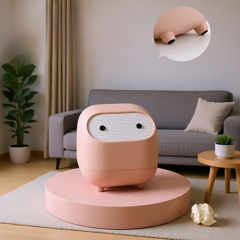 Organizador de escritorio con tapa