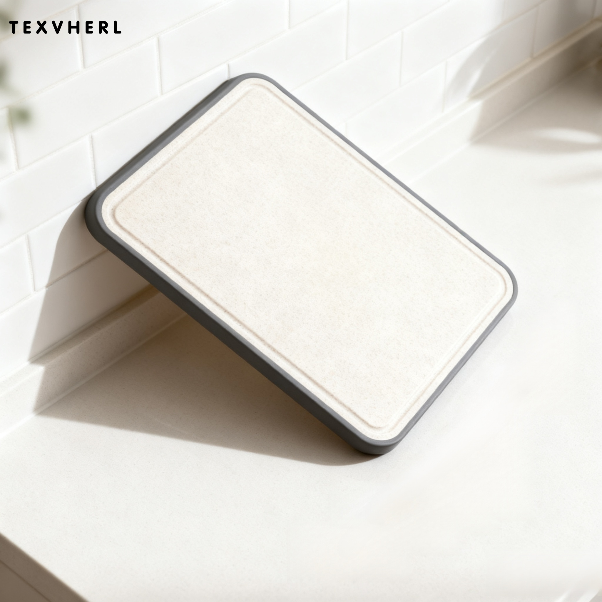 เขียงพลาสติกสำหรับใช้ในครัวเรือน ป้องกันแบคทีเรียและเชื้อรา (4 ชิ้น)