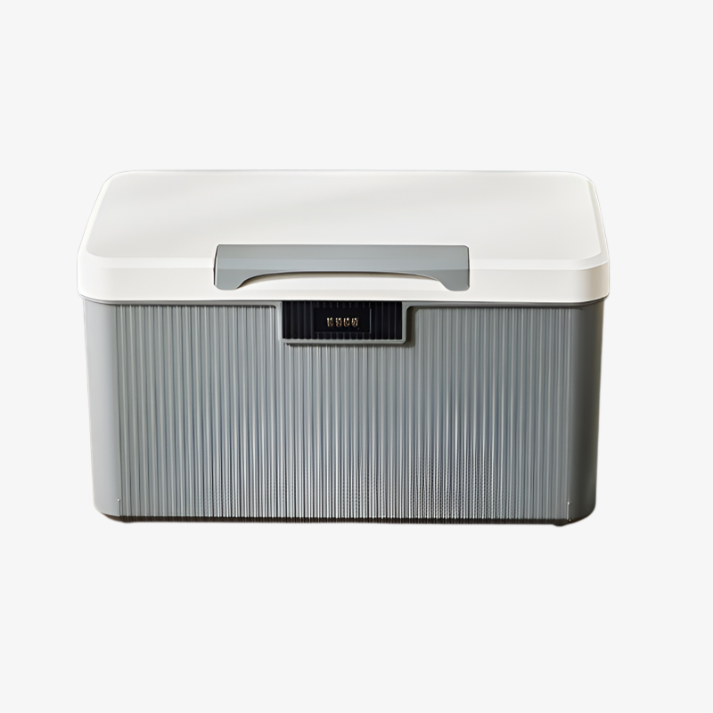 비밀번호 특대형 차량용 수납함 네일 대용량 수납함 자물쇠 대용량 비밀번호 수납함