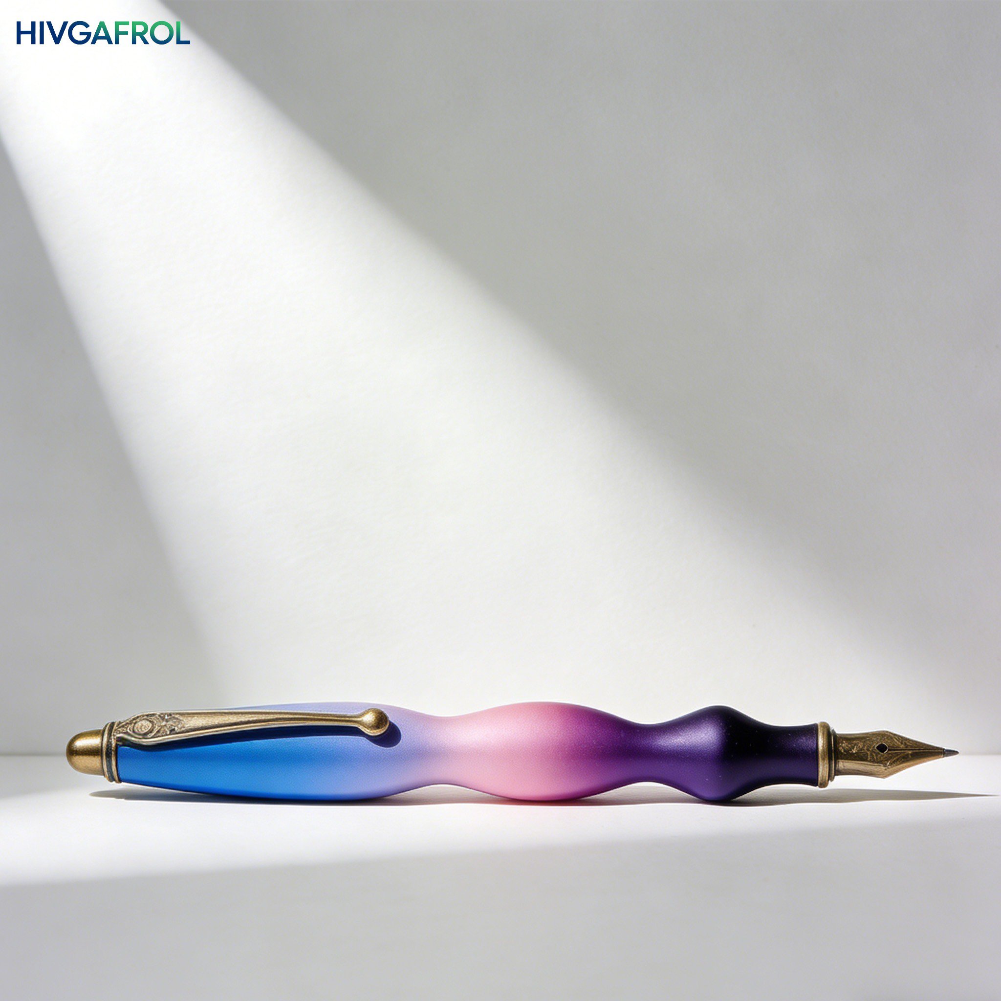 Długopis wieczny w stylu retro z metalowym korpusem (opakowanie 2 szt.)