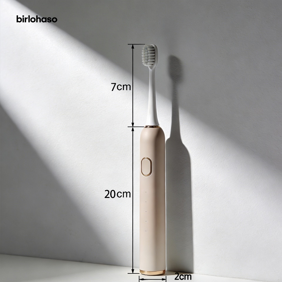 Rechargeable electric toothbrush with charging base