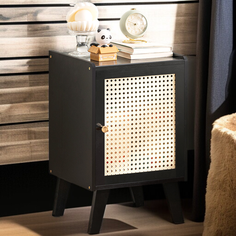 Bedside table rack small cabinet simple modern storage cabinet home bedroom rental room simple child