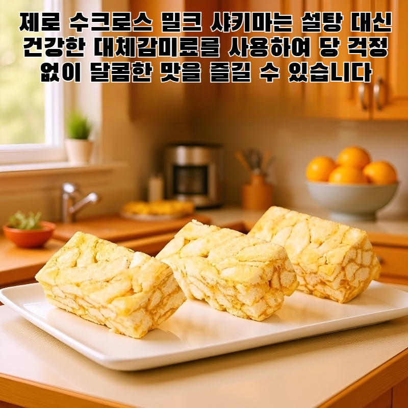 제로 수크로스 밀크 샤키마