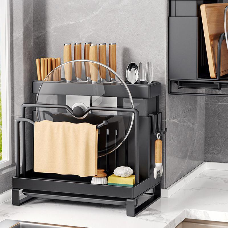 Multifunctional Kitchen Knife and Chopsticks Holder Rack