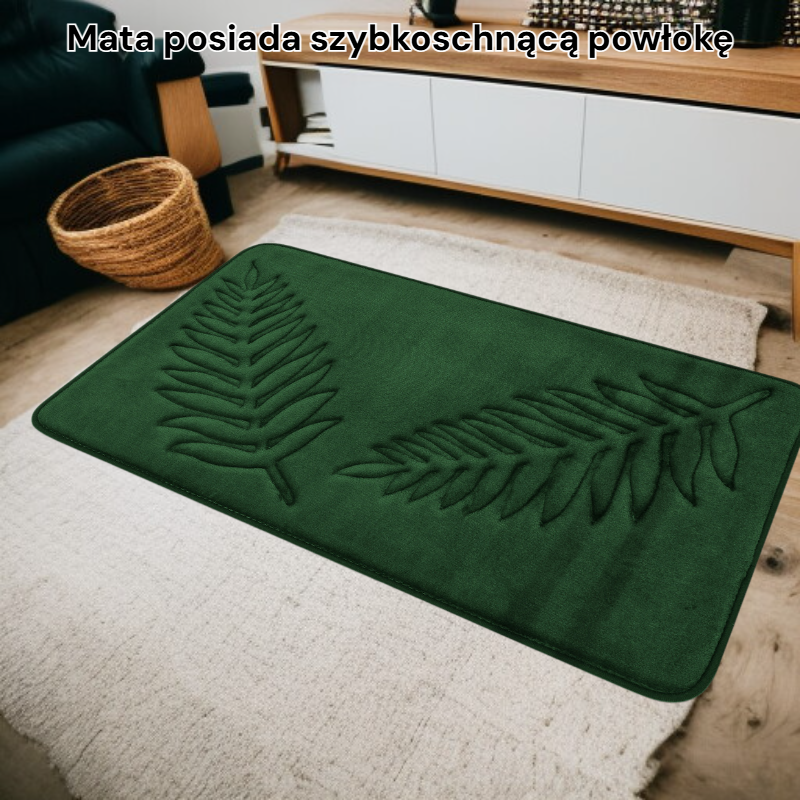 Antypoślizgowa mata łazienkowa z pianki memory