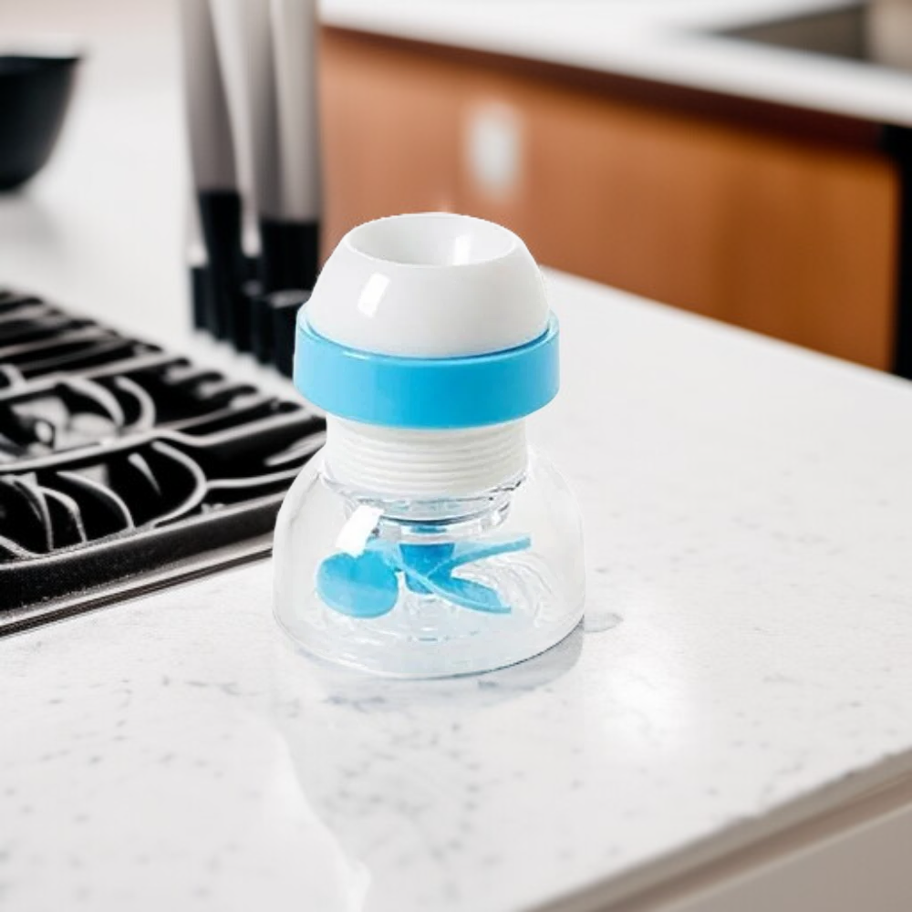 浄水機能付き伸縮式キッチン蛇口スプレーヘッド