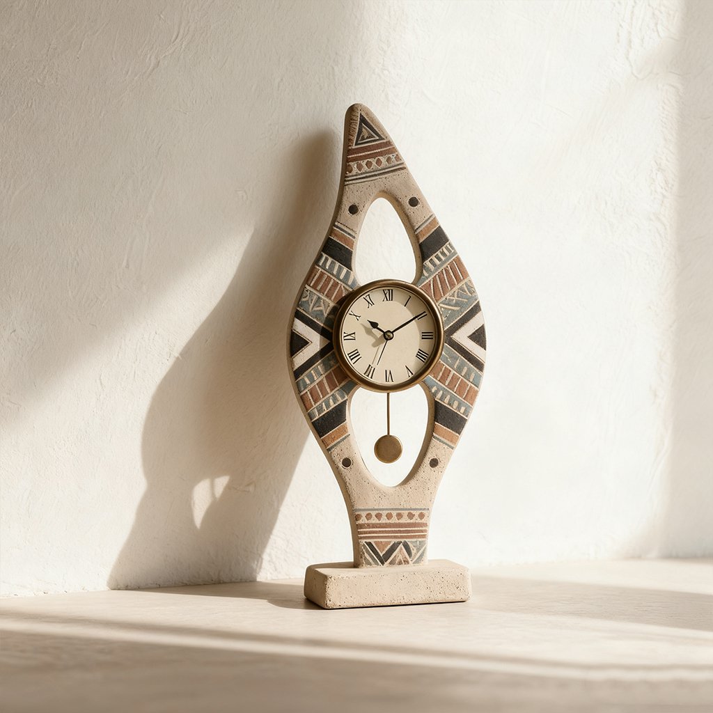 고전풍 탁상시계 빈티지 스타일 인테리어