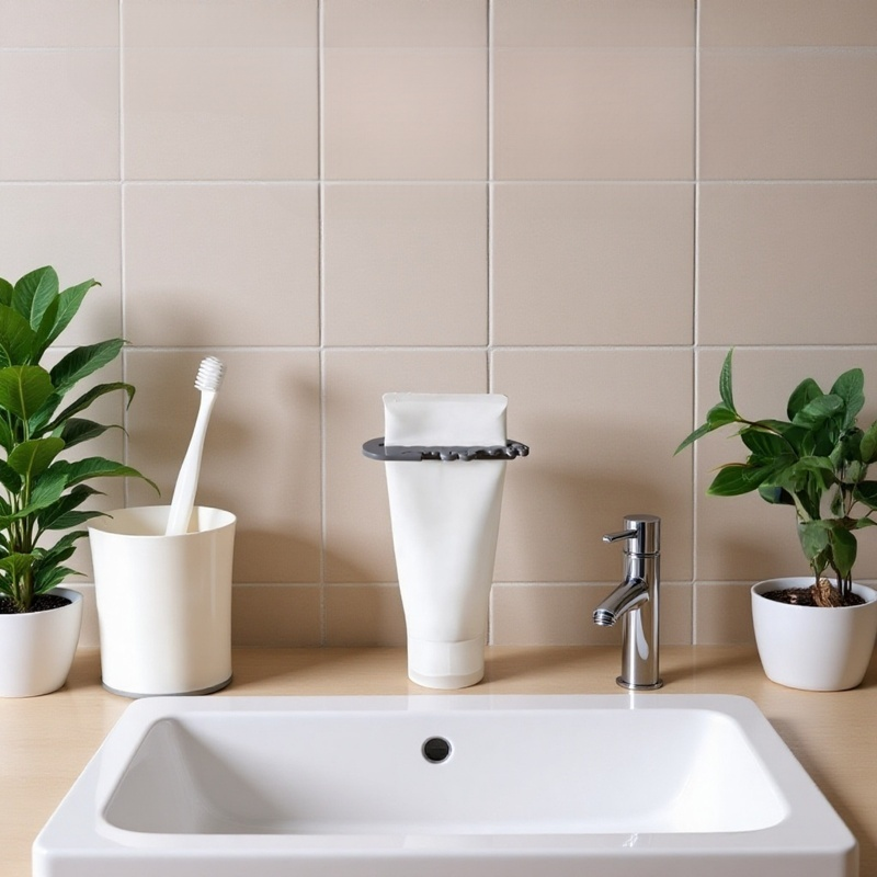 日本製歯磨き粉絞り器、ワニ型歯磨き粉絞り器、マスタードソフトゴムチューブ絞り器（3点セット）