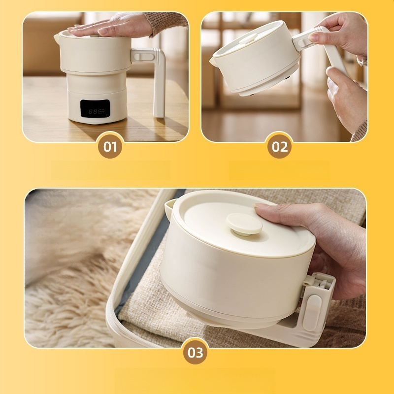 ポータブル折りたたみ水筒