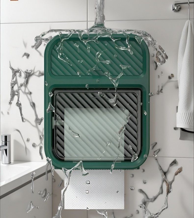 넉넉한 수납 공간을 제공하는 욕실 선반