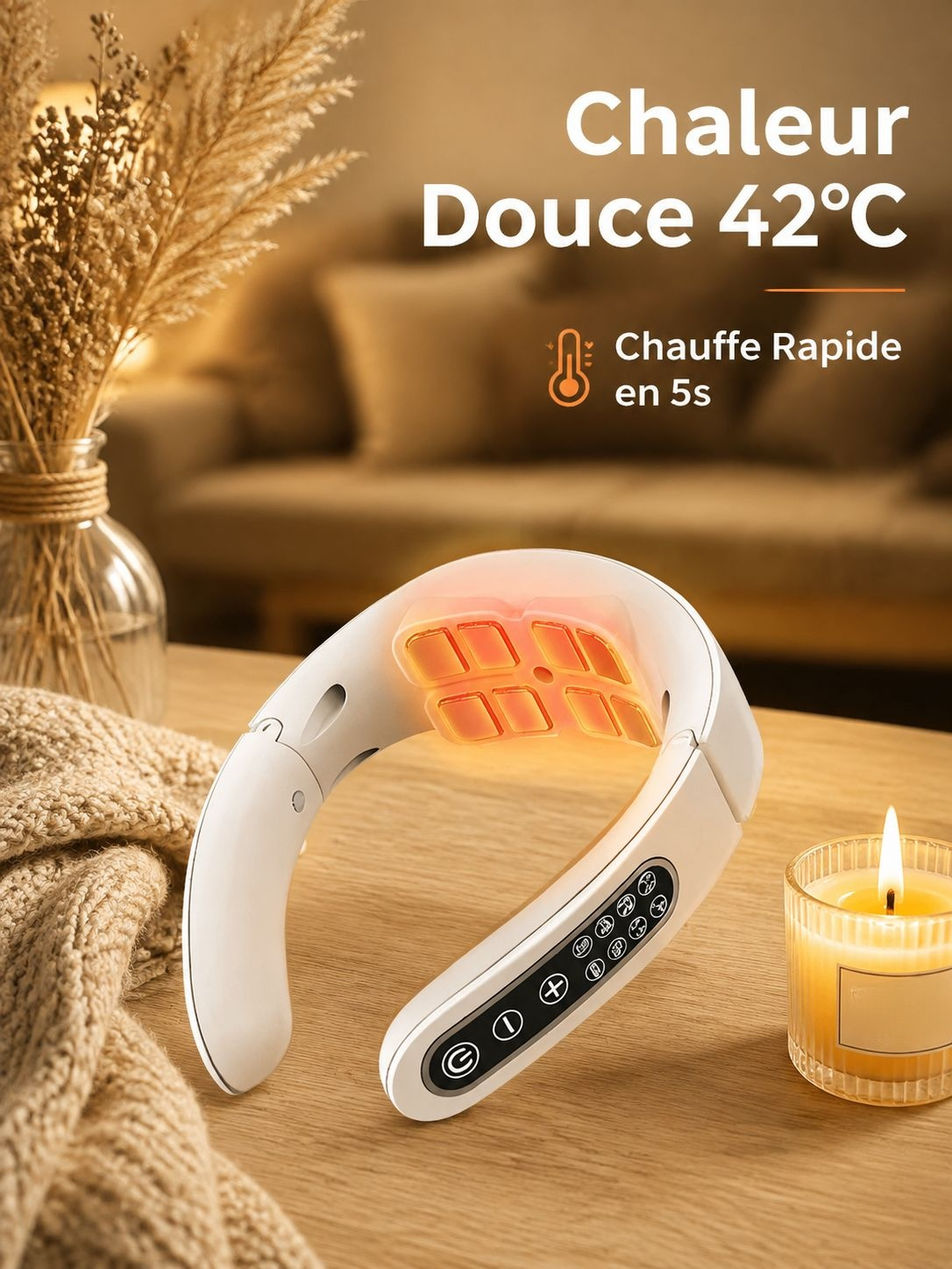 Masseur de cou portable Home Smart