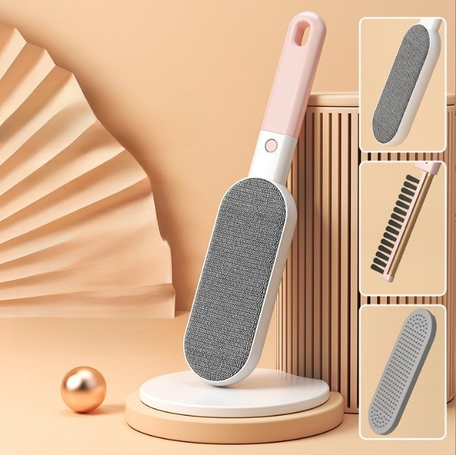 Dwustronna szczotka do usuwania kłaczków