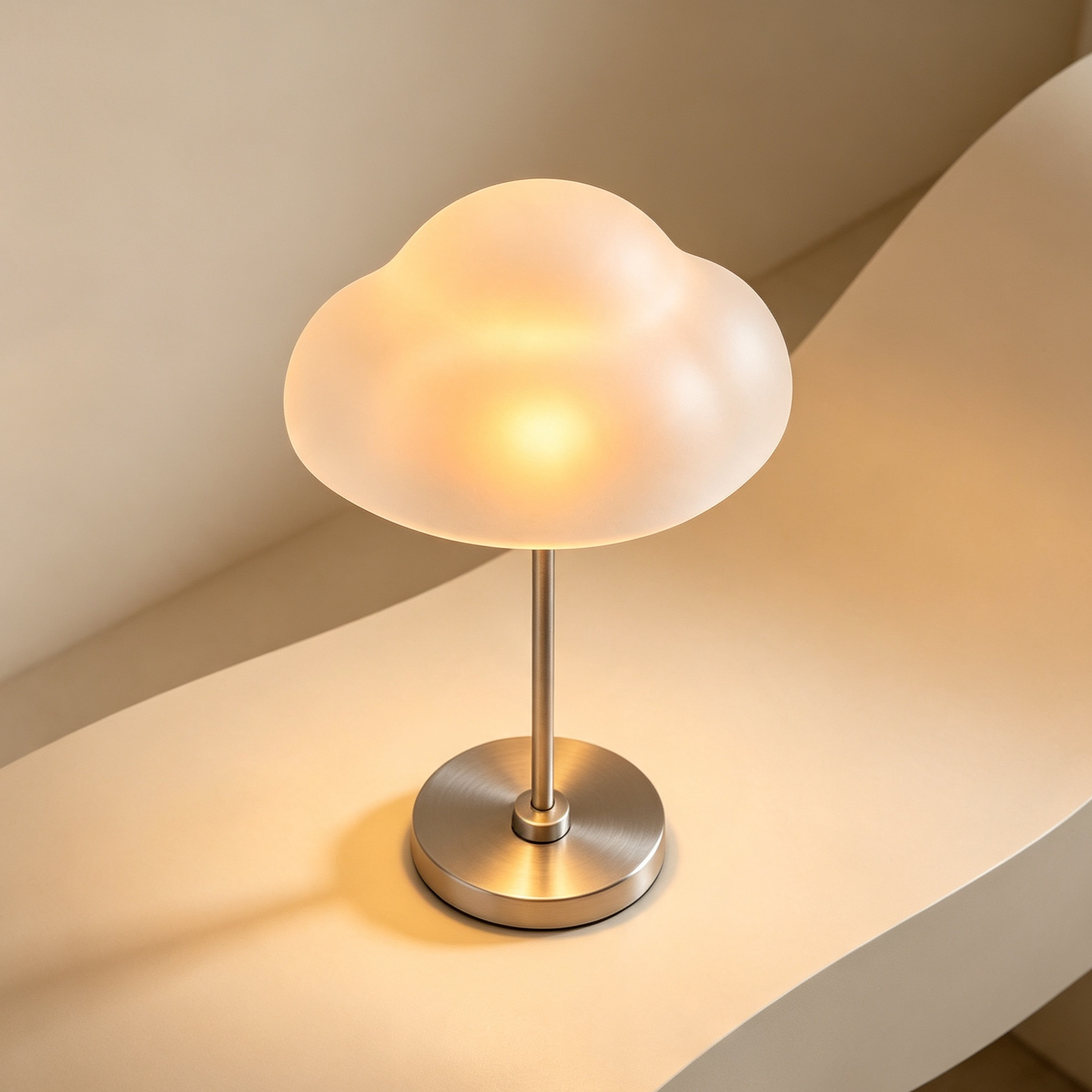 Cloud-themed desktop lamps (2 pieces)