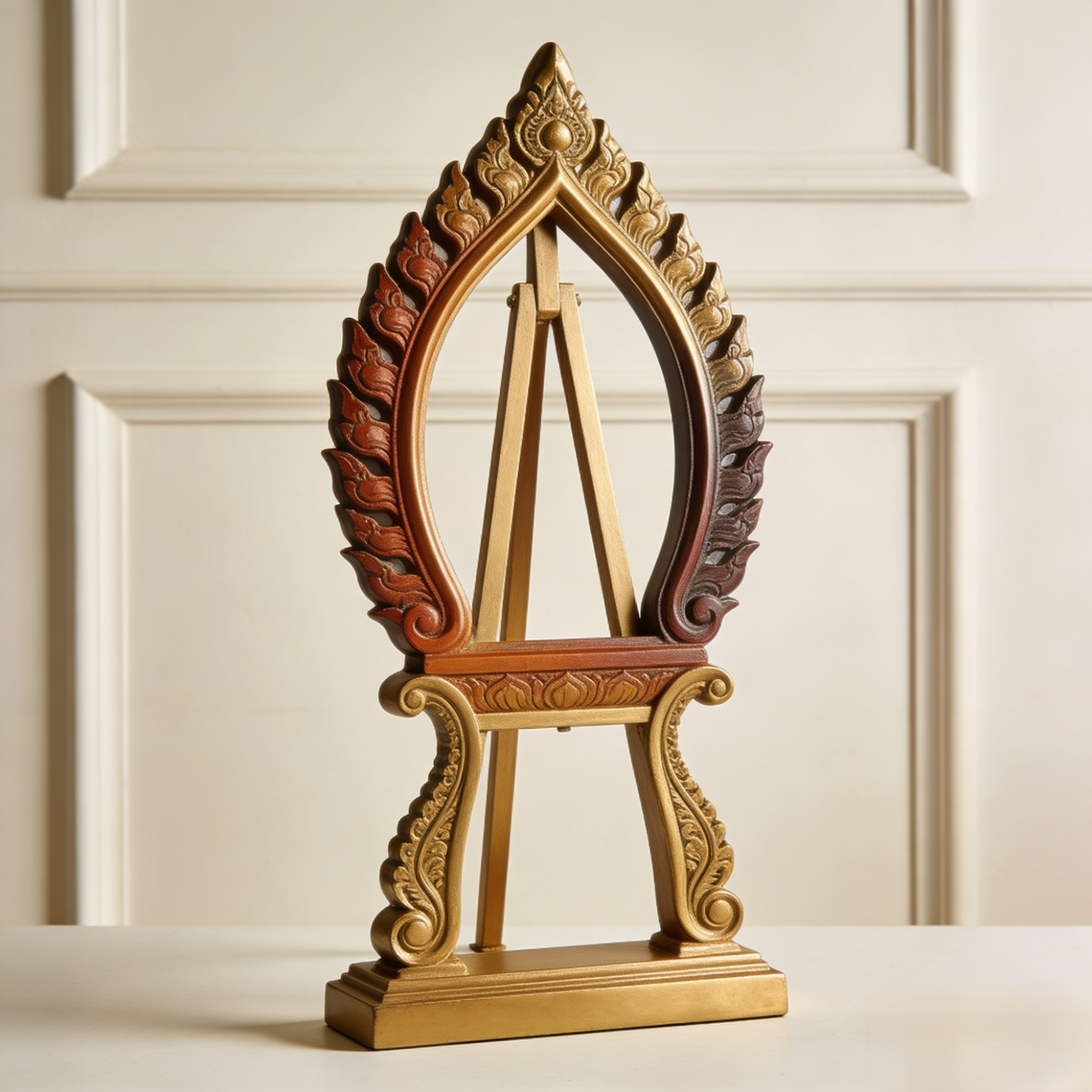  ขาตั้งวาดภาพไม้ศิลปะ