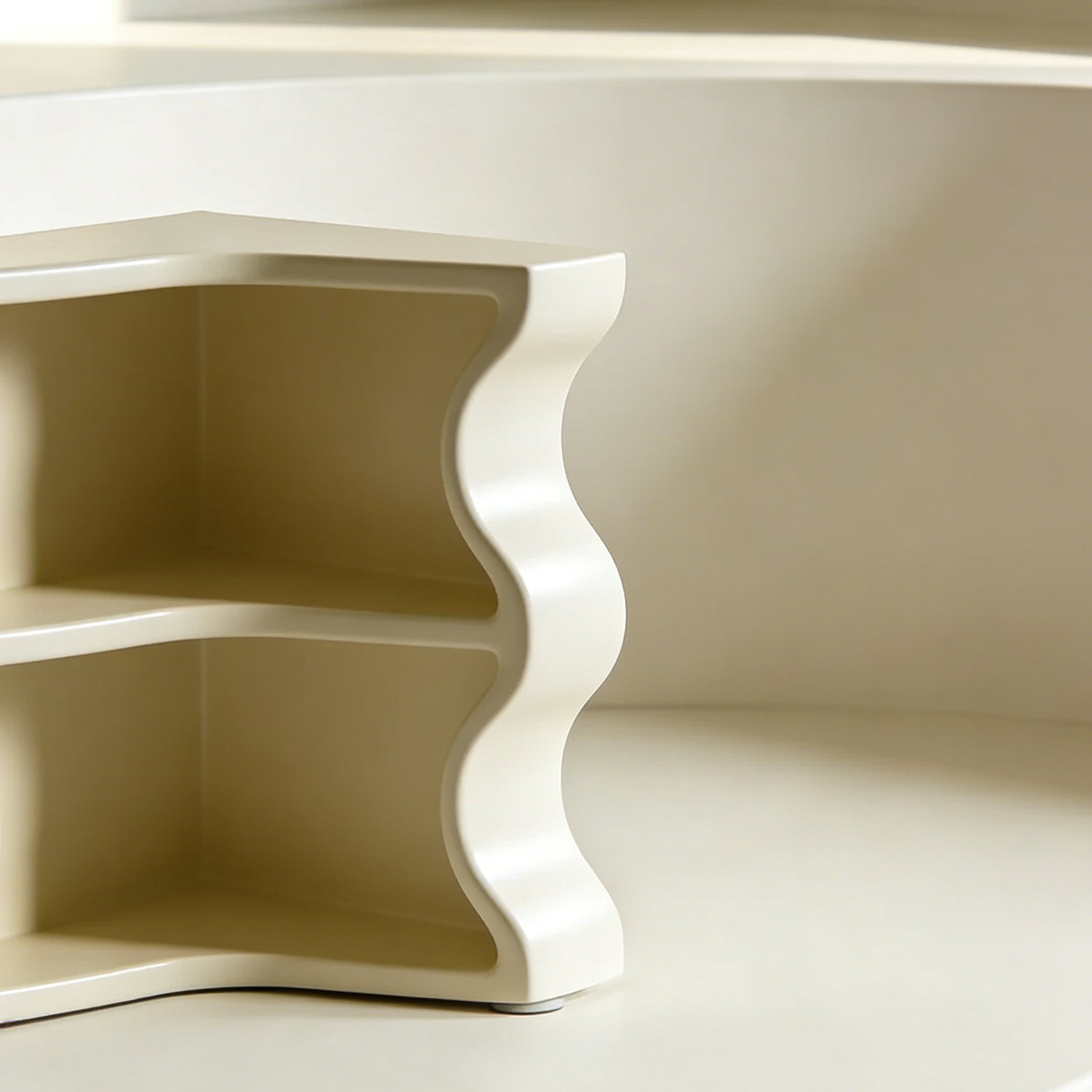 デスクコーナー収納ラック 