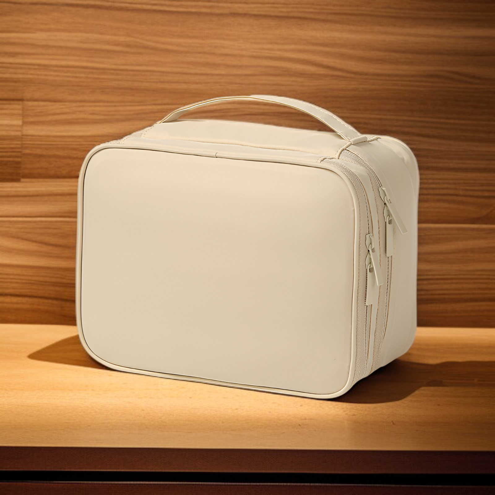 Bolsa de almacenamiento de maquillaje portátil de gran capacidad impermeable