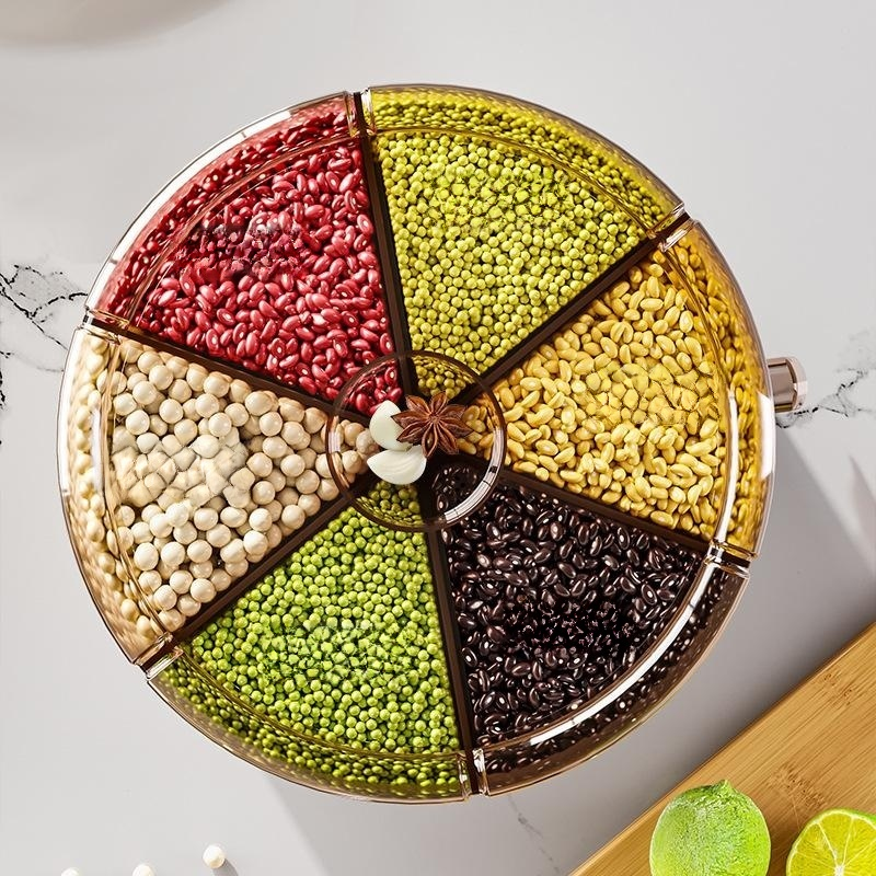 Insect-proof rotating rice box