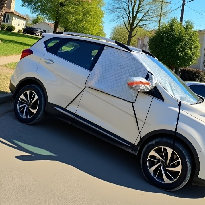 安全運転を支えるクリアなフロントウインドシールド