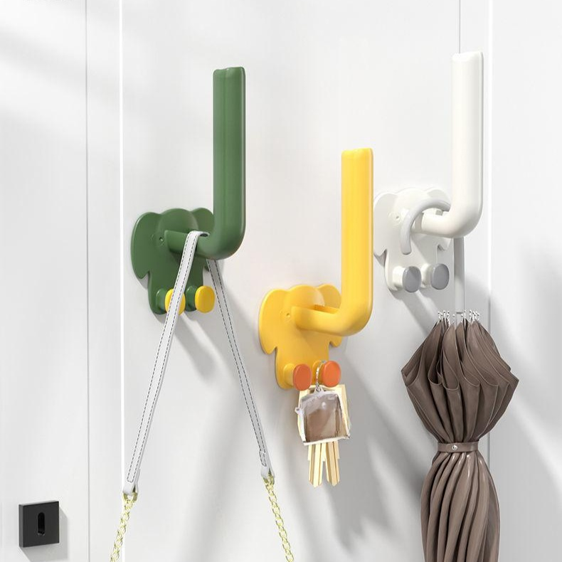 Gancho adhesivo fuerte sin marcas para ropa y cocina, multifuncional