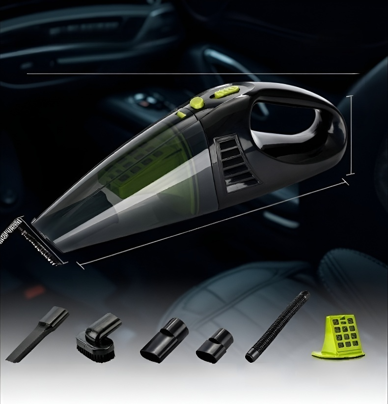 مكنسة كهربائية لاسلكية مع ملحقات متعددة