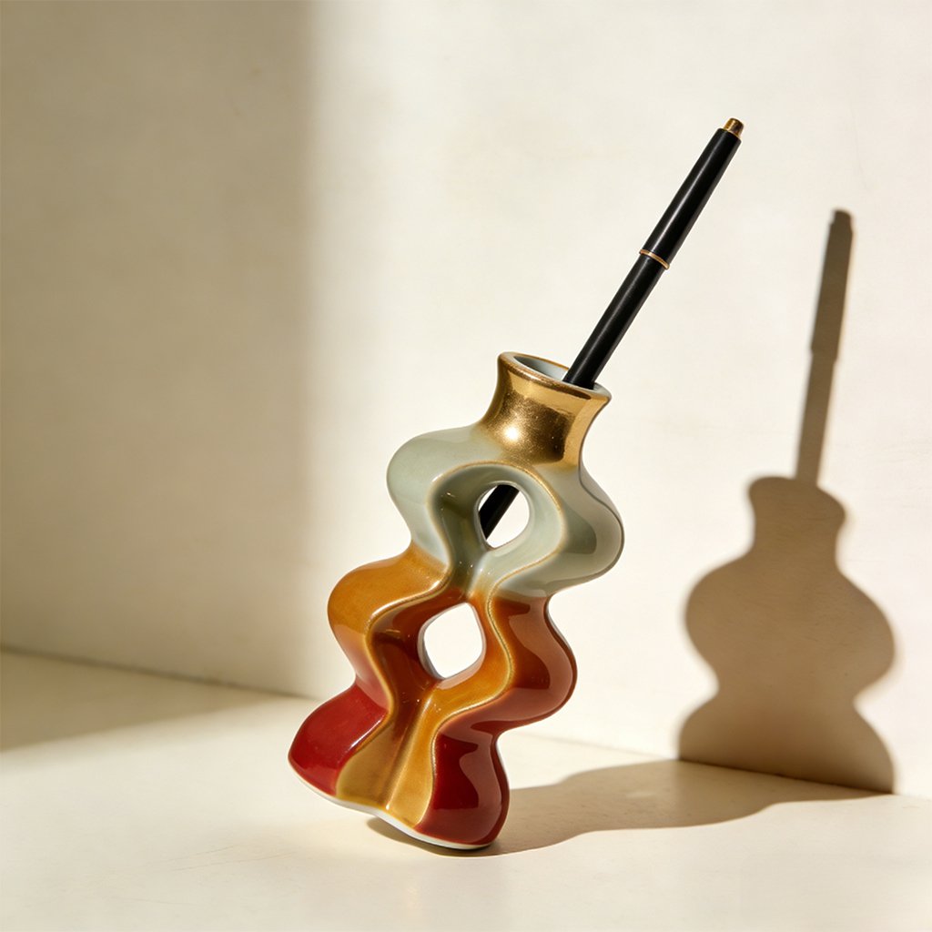 Adorno de mesa de arte moderno