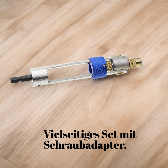 HSS Senkbohrer-Set mit Schnellwechsel und Schraubenumwandlung (20 Stück)