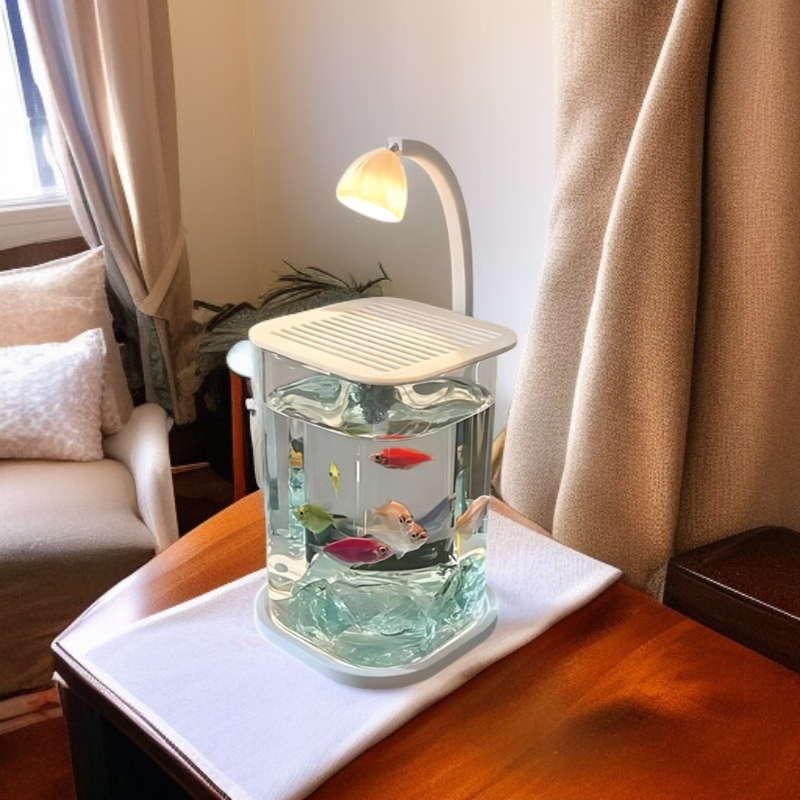 창의적 데스크탑 수족관