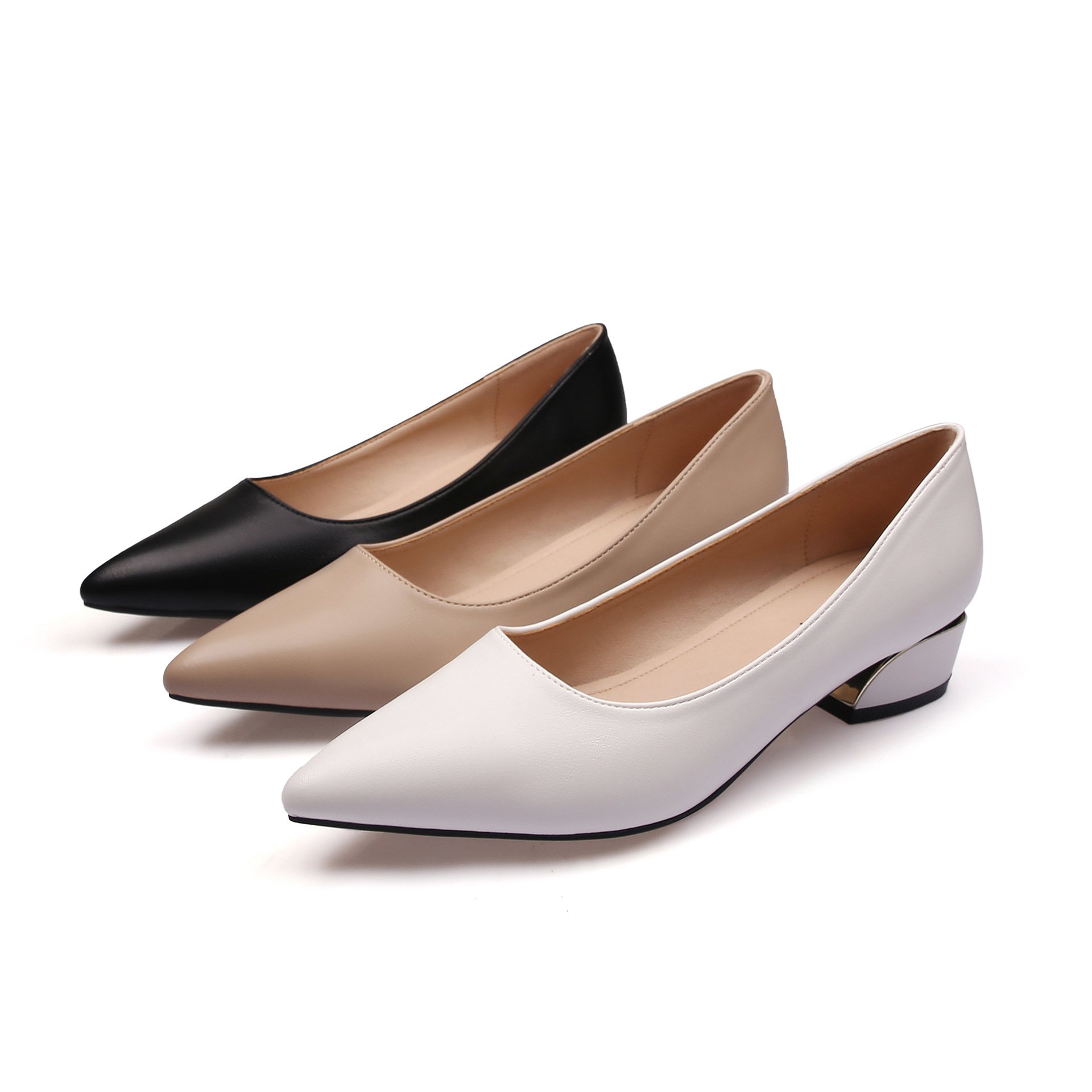 Zapatos de mujer de cuero suave