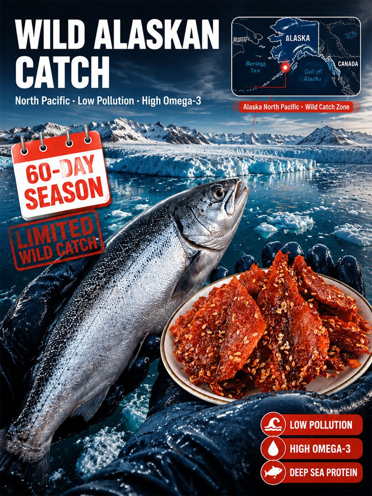 Deep Sea High-Protein Sweet & Spicy Fish Jerky