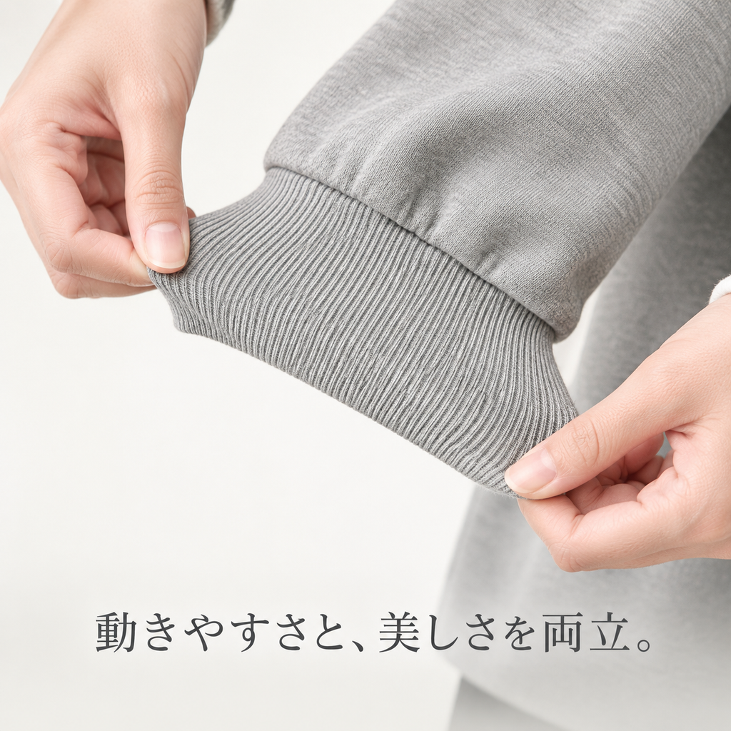 レディース春秋冬日本風Vネックカジュアルスウェット