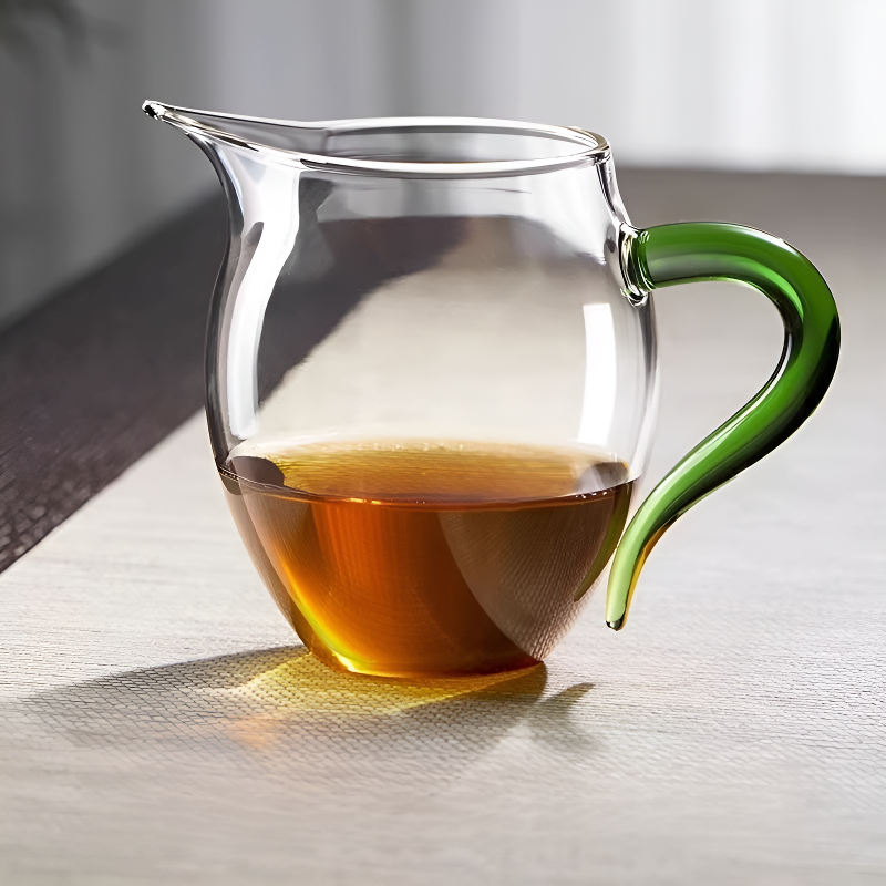 耐热玻璃茶过滤器公道杯功夫茶组
