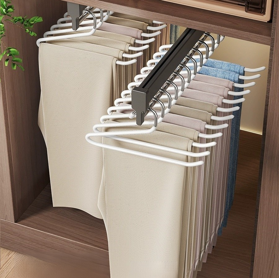 다용도 바지걸이 2자형 랙