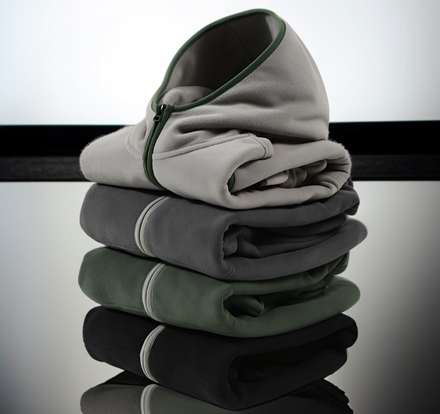 따뜻한 플리스 소재 남성 아우터