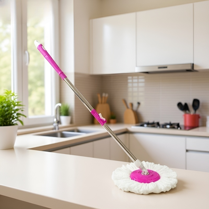 Easy Life 360 Spin Magic Mop Set with Mop Head – Factory Direct Cleaning Tool