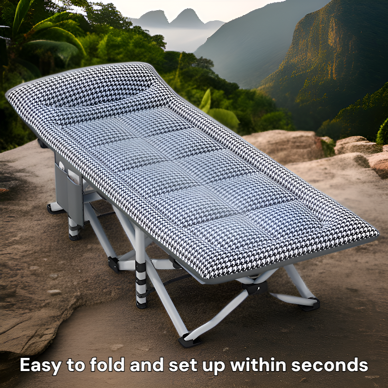 Portable Military Folding Bed for Outdoor Rescue and Office Nap