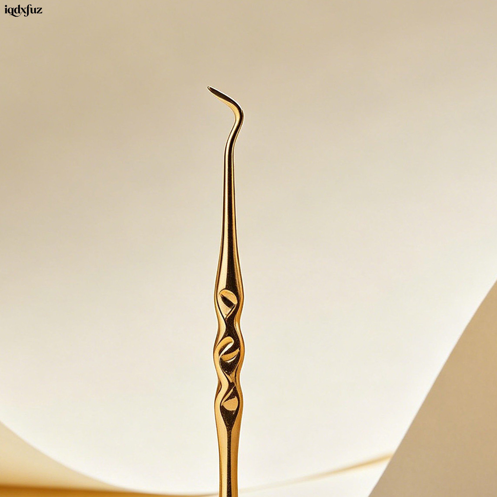 Set of 10 pure copper toothpicks displayed