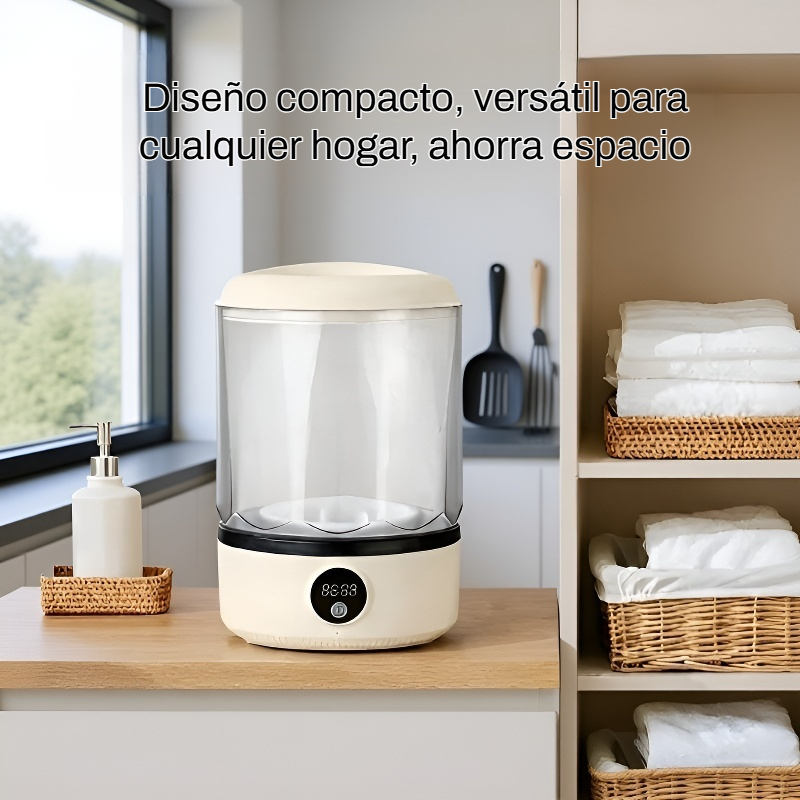 Mini lavadora portátil recargable para ropa interior