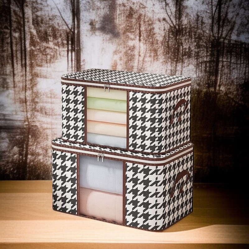 가정용 초대형 의류 정리 가방 면 이불 가방 수납함 방습 방진 수납 가방 전용 수납 이사 초대형 수납함