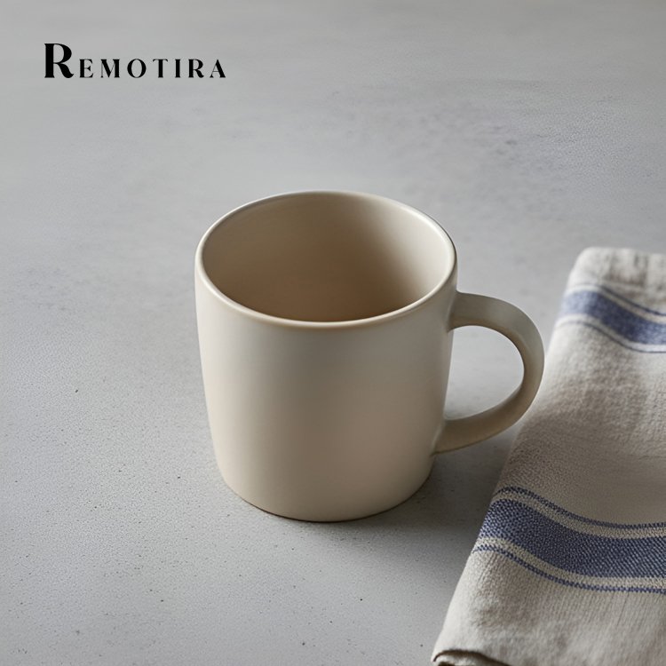 오프 화이트 심플 머그 전체 이미지