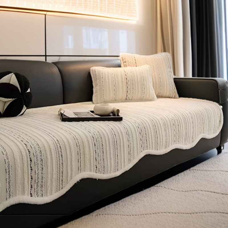 特殊形状シェニールソファクッション滑り止めライト高級ハイエンドソファクッション四季ユニバーサルソファクッションカバーカバー