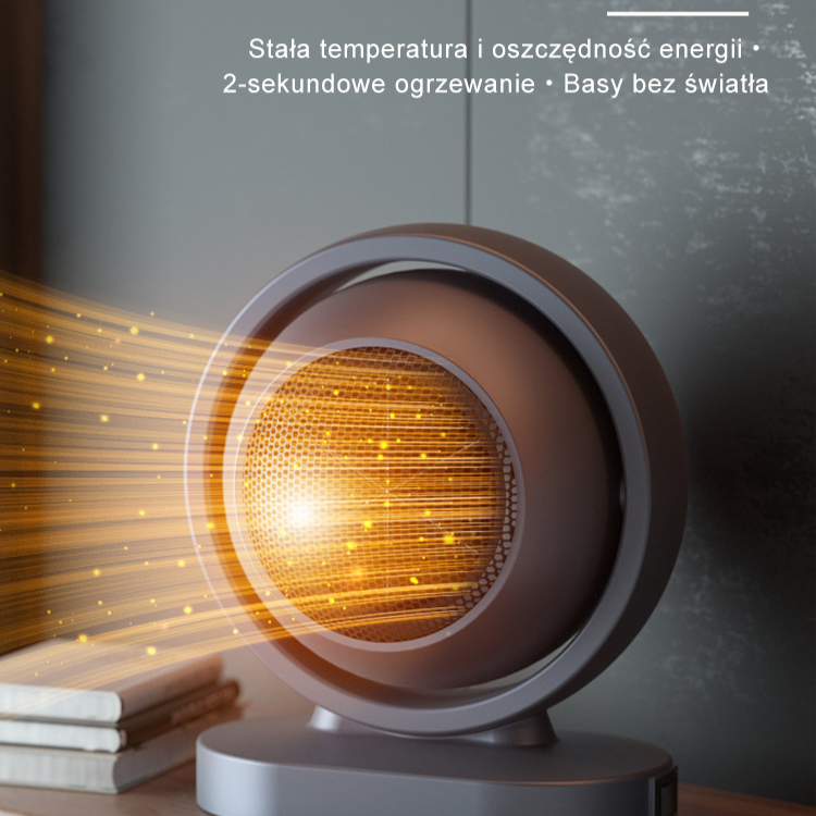 Bezświetlna błyskawiczna nagrzewnica powietrza