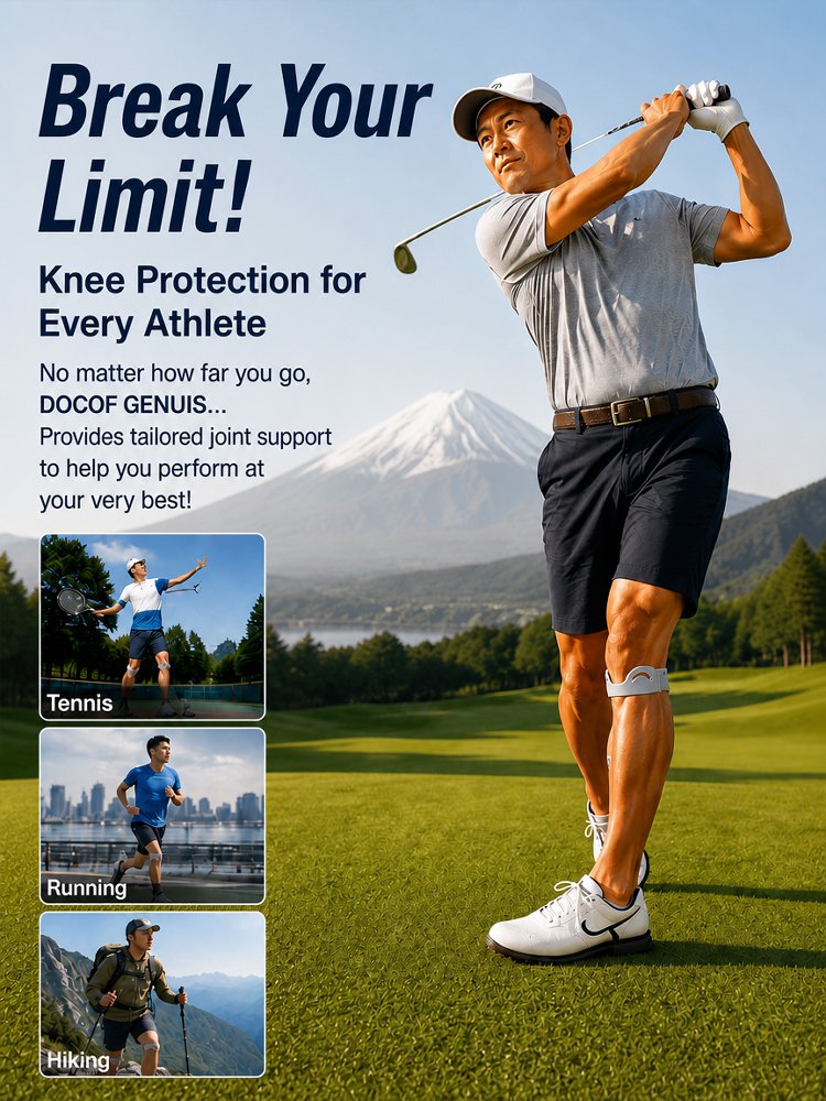 Lightweight Bionic Patella Stabilizer