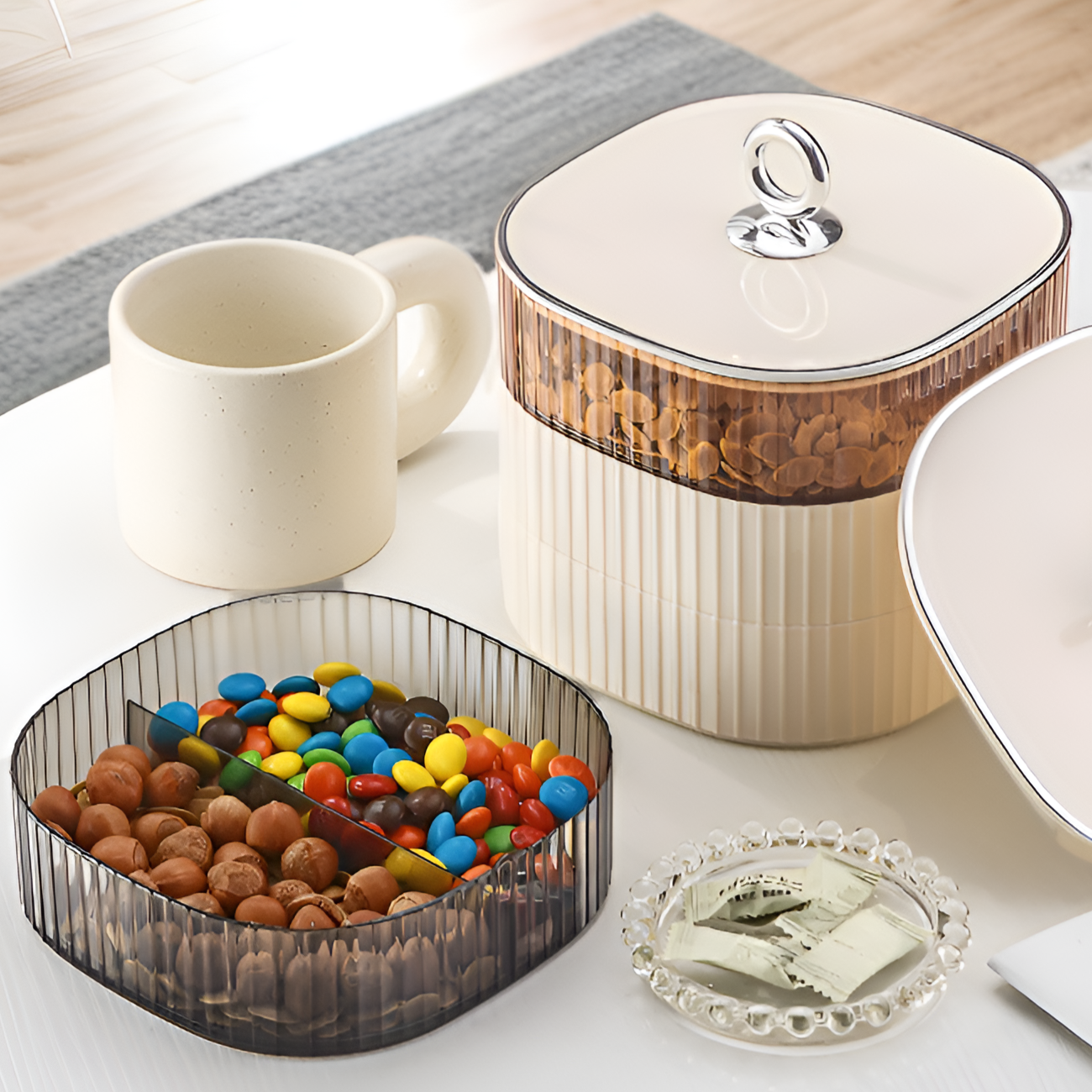 패션 캔디 수납함 다기능 장식 보관함